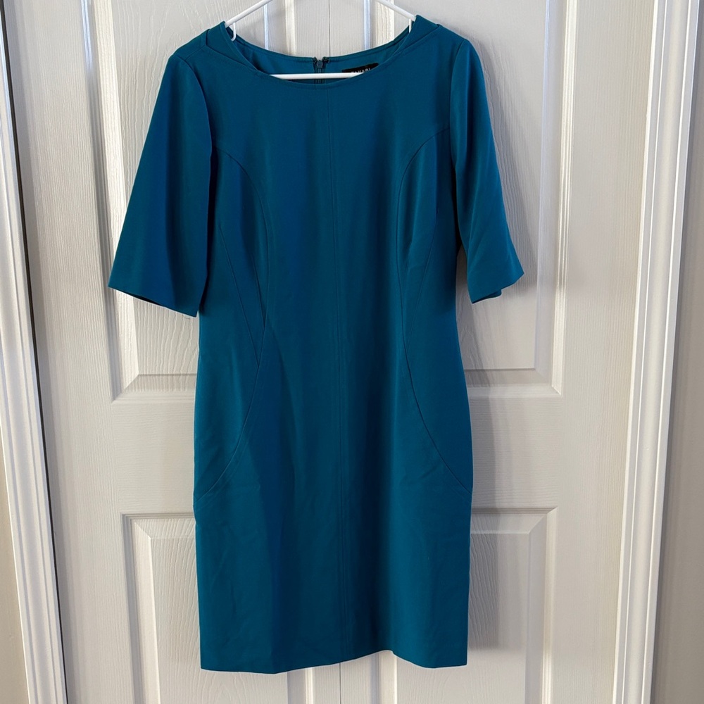Elegant Teal Dress by Tahiri, size 8